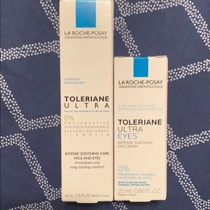La Roche Toleriane Ultra face care bundle.